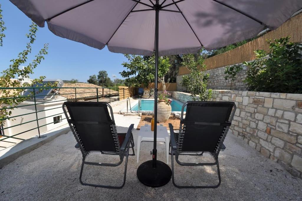 Villa Paxos Adamantia With Private Pool Gáios Exterior foto